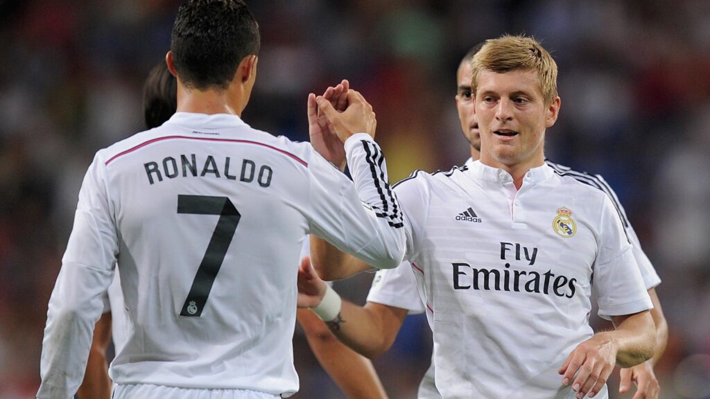 toni kroos ronaldo's starting xi