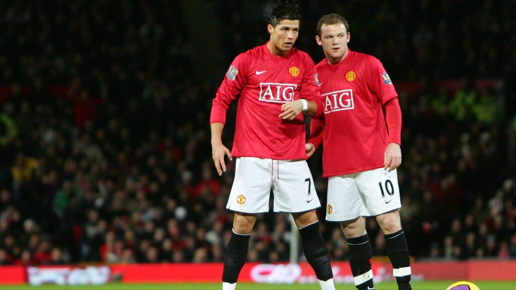 wayne rooney ronaldo's starting xi