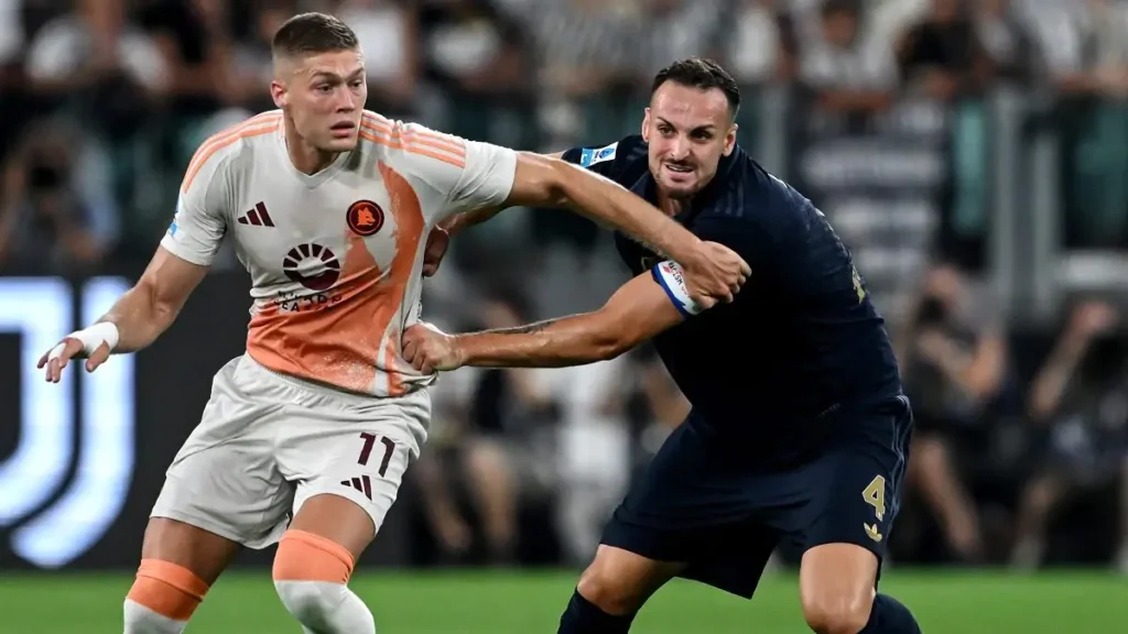 Artem Dovbyk AS Roma Drama Tanpa Gol di Turin AS Roma vs Juventus