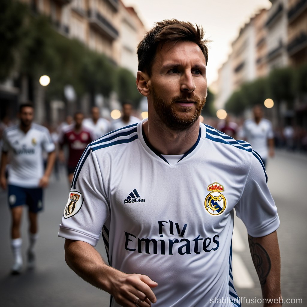 Real Madrid coba rekrut Lionel Messi