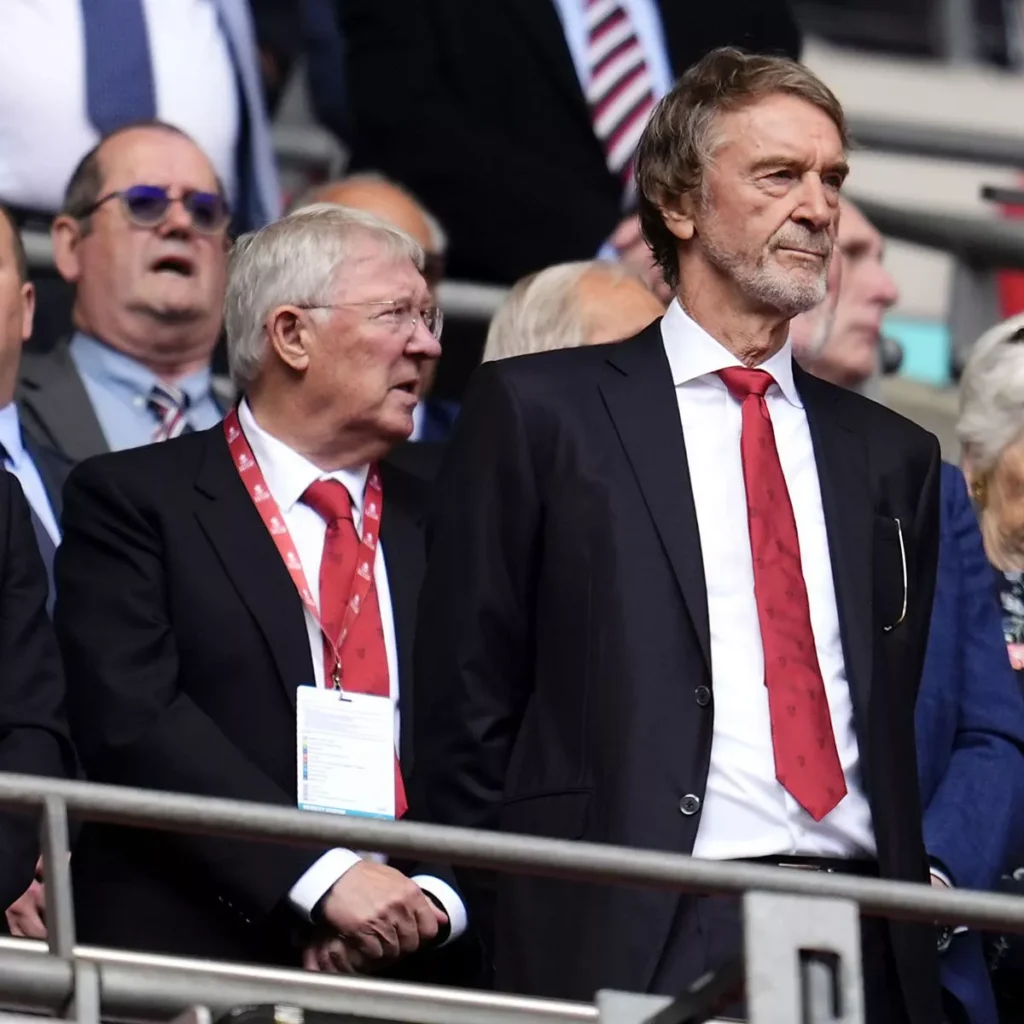 Sir Alex Ferguson dan Sir JIm Ratcliffe-Bola Banter