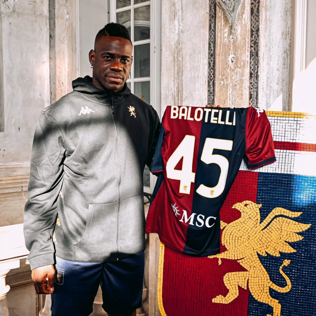 Mario Balotelli Debut di Genoa-Bola Banter