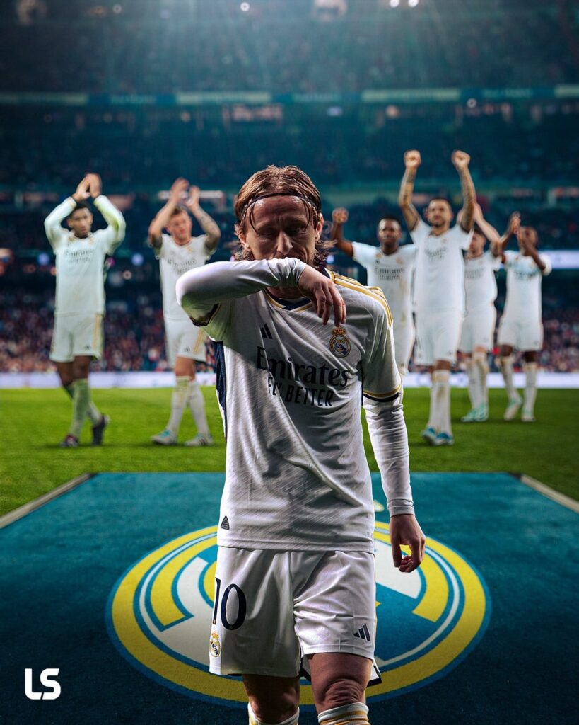 Luka Modrić tinggalkan Real Madrid