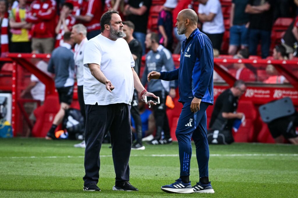 Evangelos Marinakis & Nuno Espirito Santo Nottingham Forest-Bola Banter