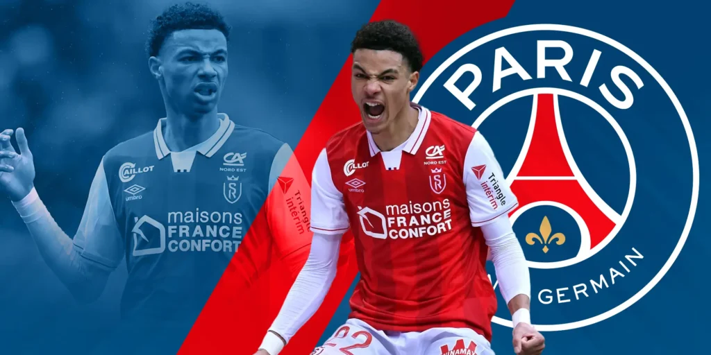 Hugo Ekitike Stade de Reims ke PSG-Bola Banter