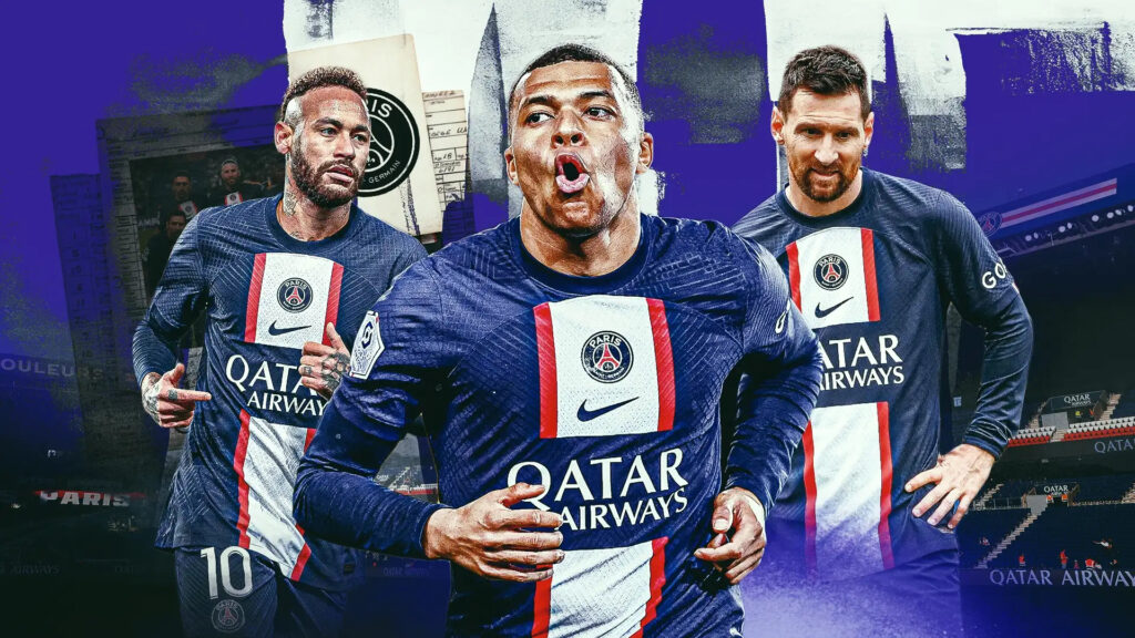 Neymar, Mbappe, Messi PSG-Bola Banter