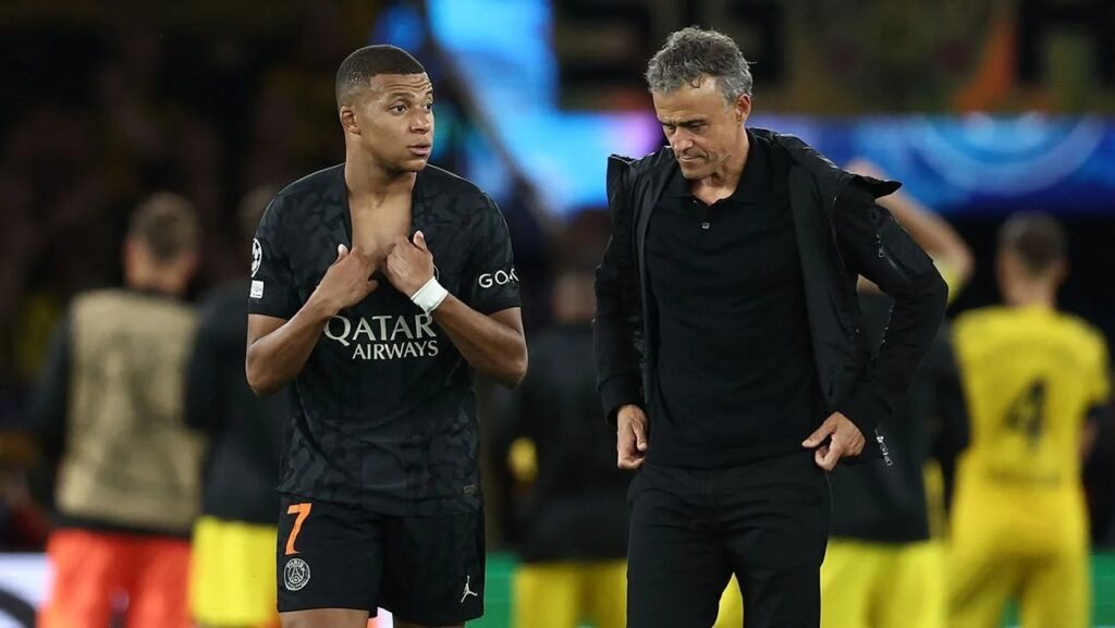 Kylian Mbappe & Luis Enrique-Bola Banter