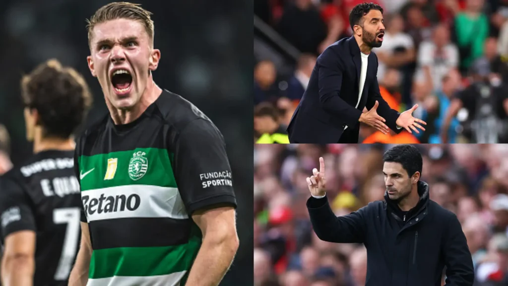 Viktor Gyokeres, Ruben Amorim & Mikel Arteta-Bola Banter