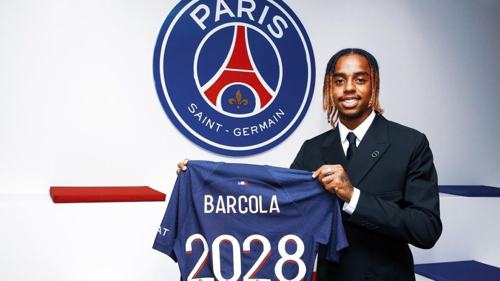 Bradley Barcola PSG-Bola Banter