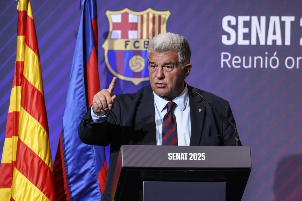 Joan Laporta Presiden Barcelona-Bola Banter