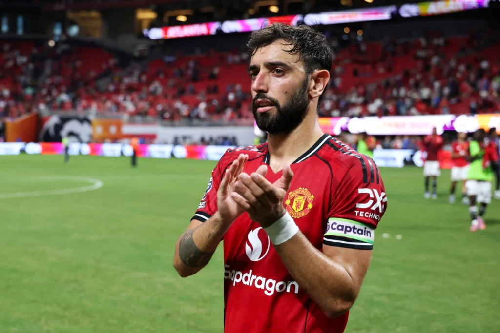 Bruno Fernandes setelah pertandingan melawan Everton-Bola Banter