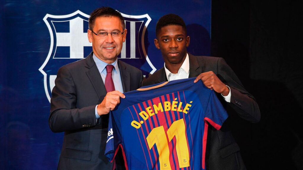 Ousmane Dembele Barcelona debut-Bola Banter