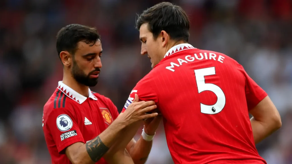Bruno Fernandes & Harry Maguire-Bola Banter