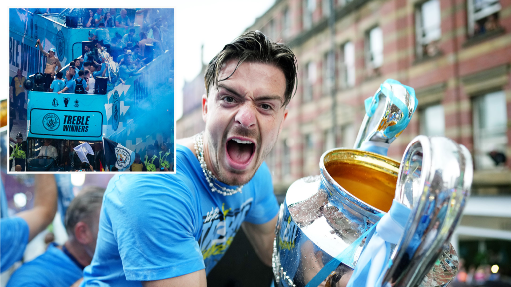 Jack Grealish ketika treble Manchester City-Bola Banter