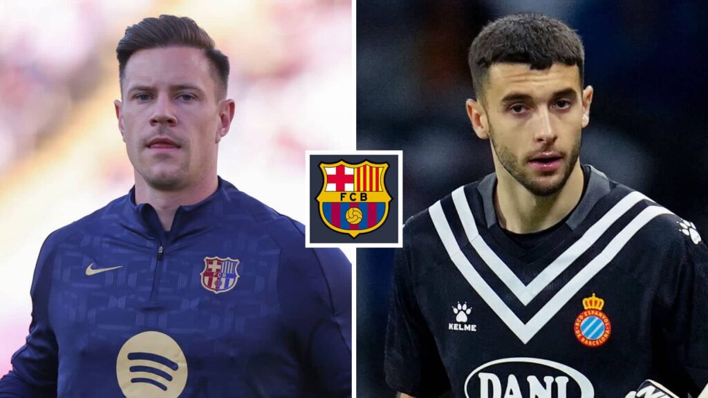 Ter Stegen vs Joan Garcia-Bola Banter