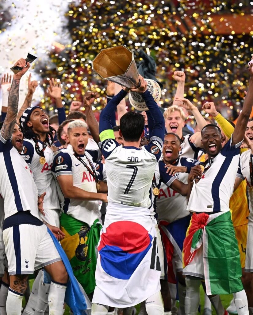 Son Heung Min Tottenham Hotspur memenangkan Europa League 2025-Bola Banter