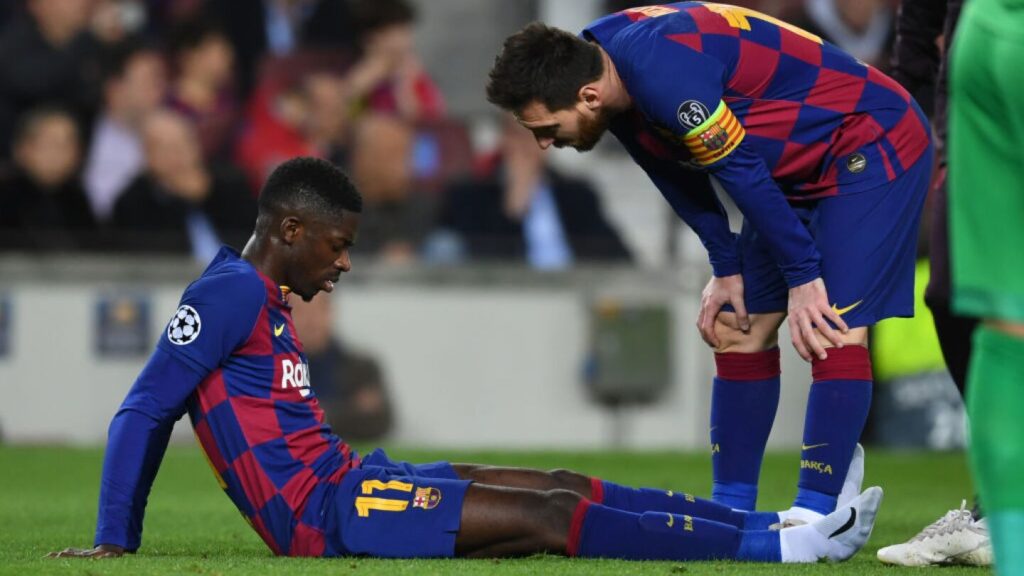 Ousmane Dembele & Lionel Messi Barcelona-Bola Banter