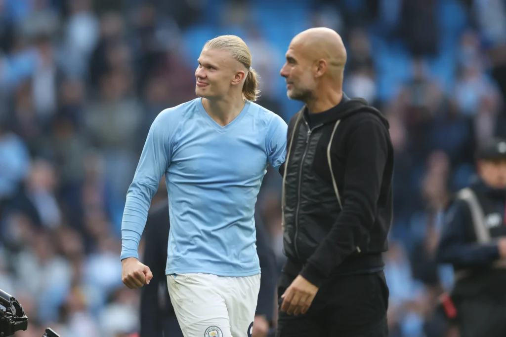 Erling Haaland & Pep Guardiola-Bola Banter