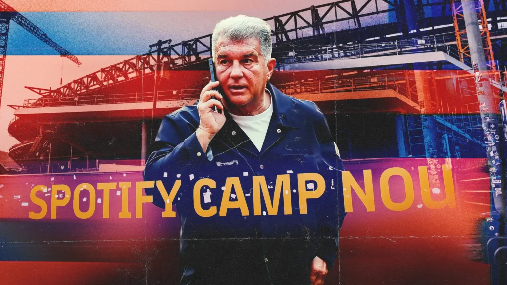 Joan Laporta Spotify Camp Nou-Bola Banter