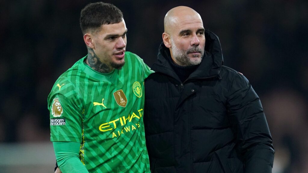 Ederson dan Pep Guardiola-Bola Banter