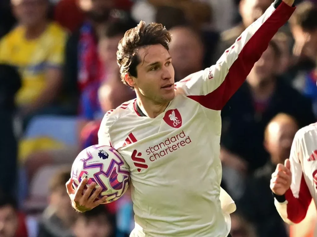 Federico Chiesa Crystal Palace vs Liverpool-Bola Banter