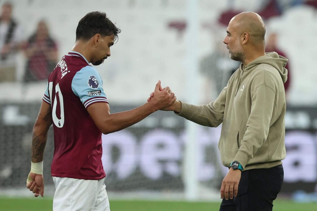 Lucas Paqueta dan Pep Guardiola_Bola Banter_