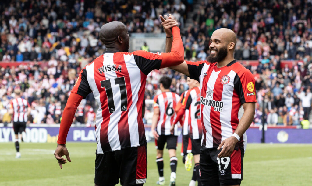 Bryan Mbeumo & Yoane Wissa Brentford-Bola Banter
