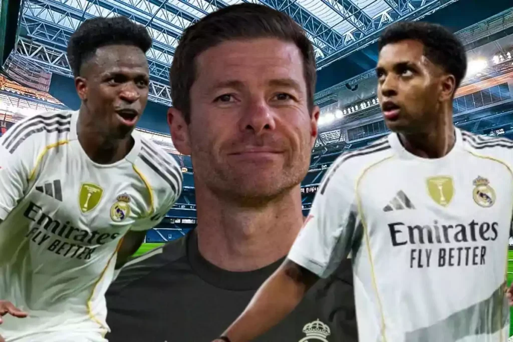 Vinicius Jr, Xabi Alonso, Rodrygo-Bola Banter