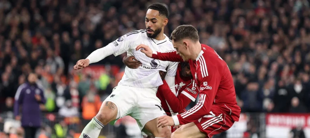 Anfield Ditaklukkan Amorim_Bola Banter_Matheus Cunha