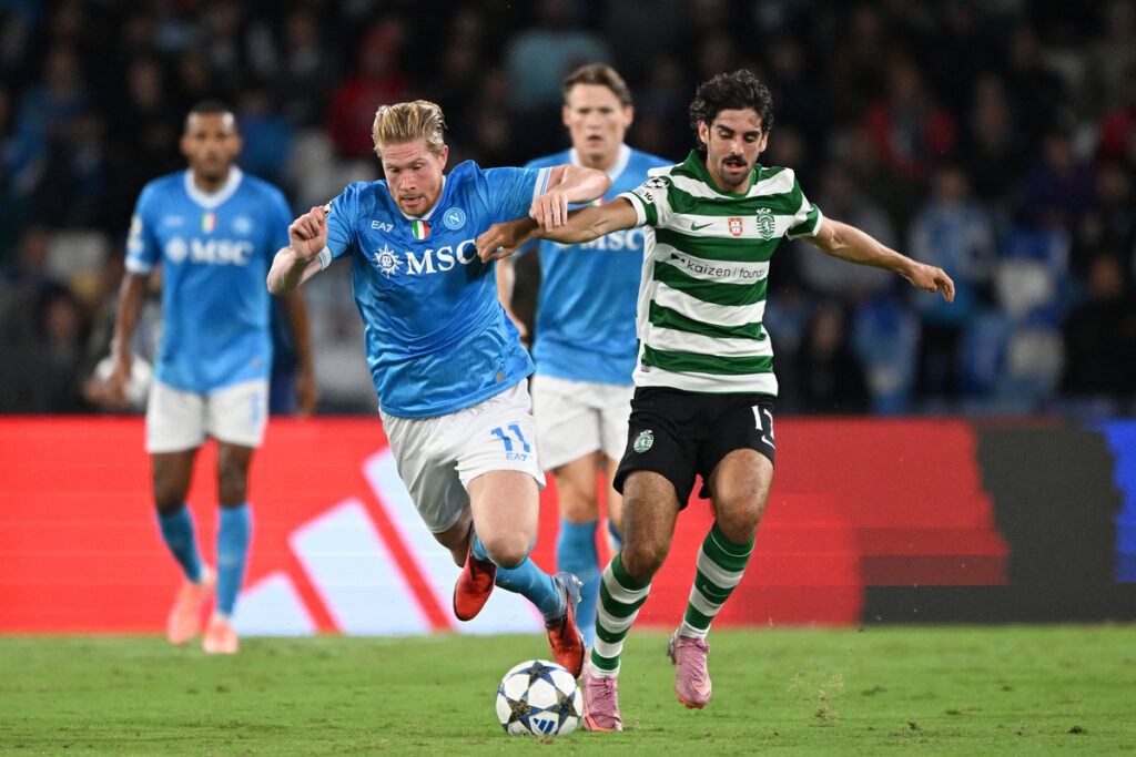 Kevin de Bruyne Napoli vs Sporting-Bola Banter
