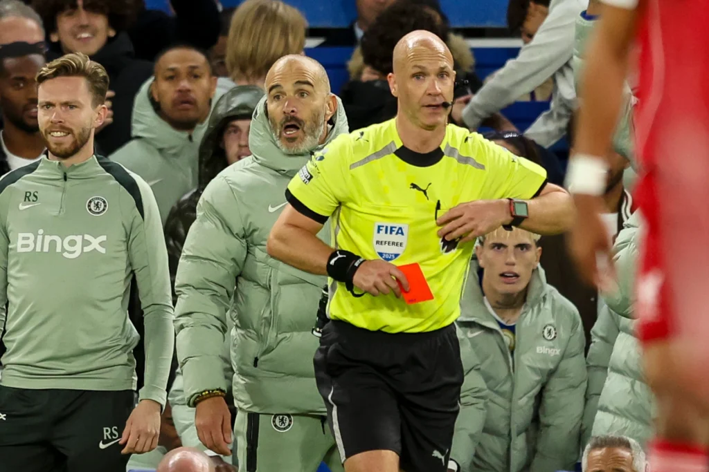 Enzo Maresca mendapatkan kartu merah laga Chelsea vs Liverpool-Bola Banter
