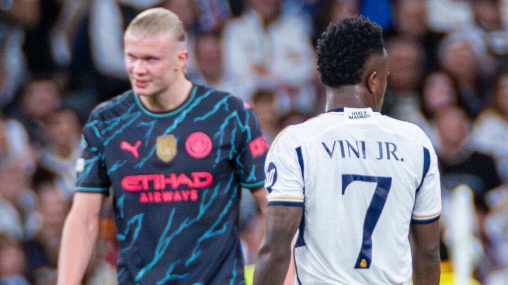 Haaland dan Vinicius Jr_Bola Banter_