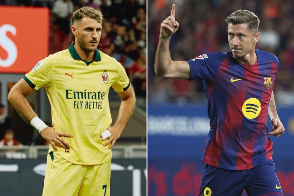 AC Milan incar Lewandowski_Bola Banter_Santiago Gimenez AC Milan