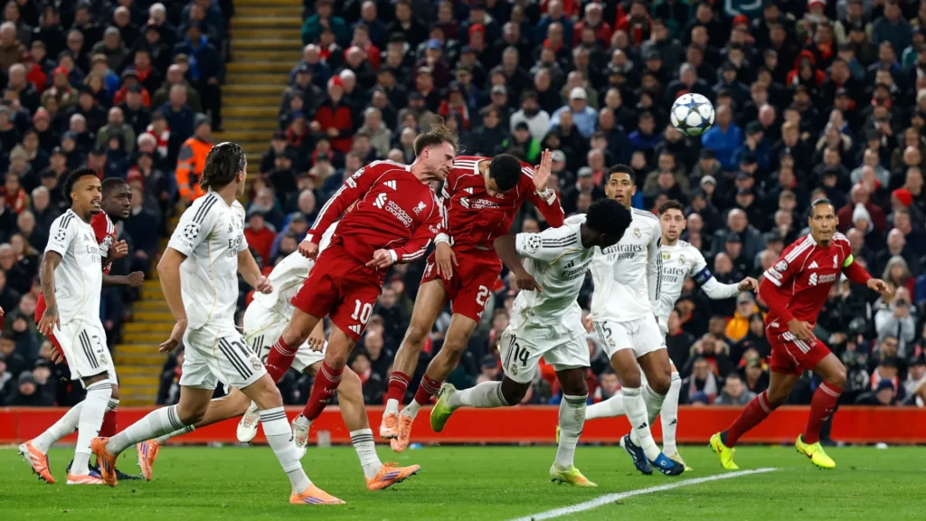 Liverpool kalahkan Real Madrid_Bola Banter_Gol dari Mac Allister