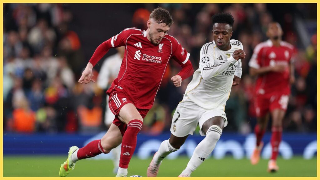 Liverpool kalahkan Real Madrid_Bola Banter_Conor Bradley vs Vinicius Jr