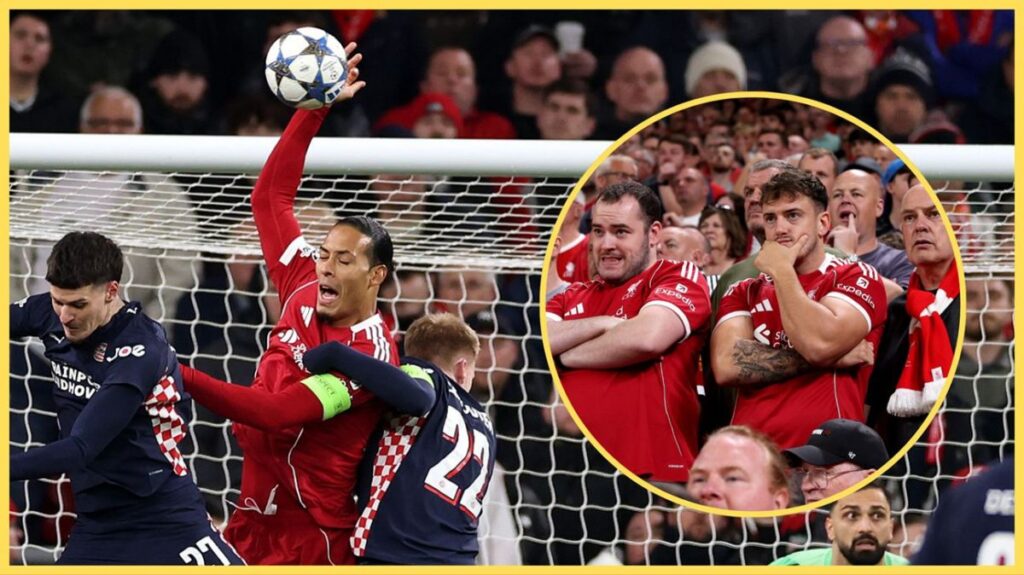 pemain flop Liverpool_Bola Banter_handball van dijk melawan PSV