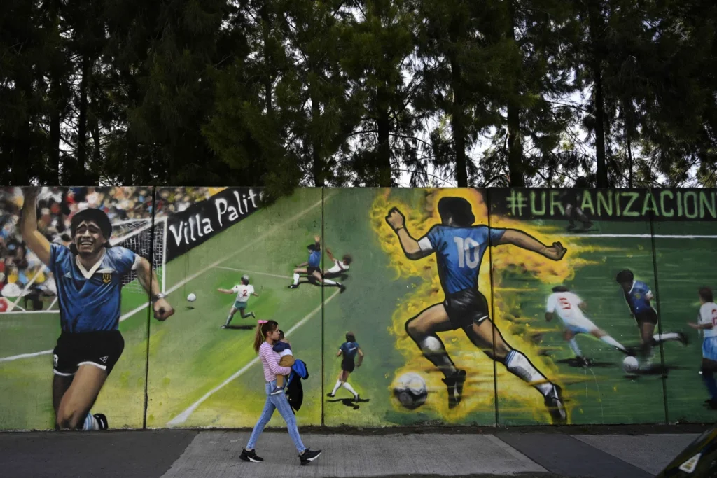 Diego Maradona_Bola Banter_mural