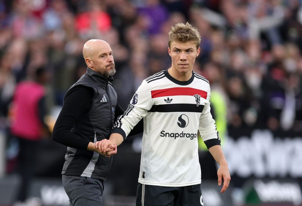 Napoli permanenkan Rasmus Hojlund_Bola Banter_Erik ten Hag